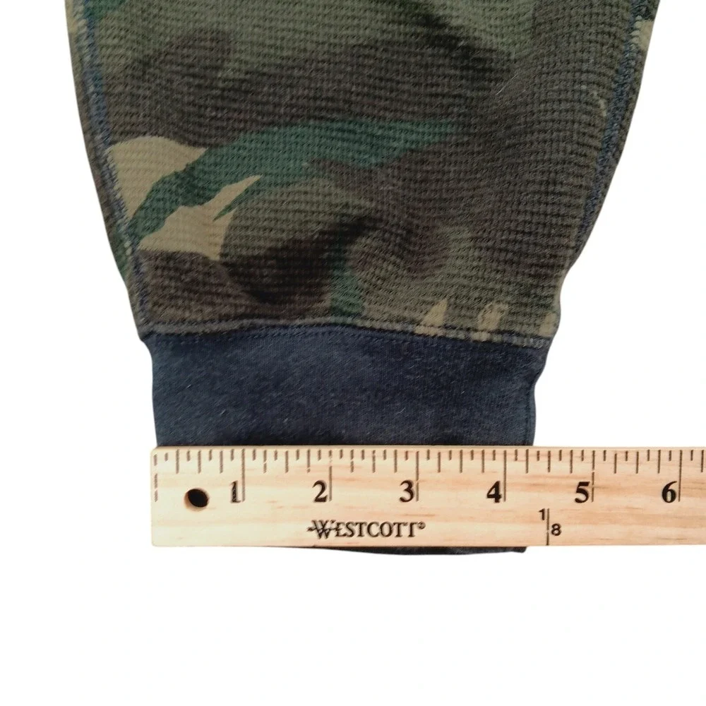 Polo Ralph Lauren Jogger Pants‎ Mens Large 33x28 Camo Waffle Knit Lounge Sleep